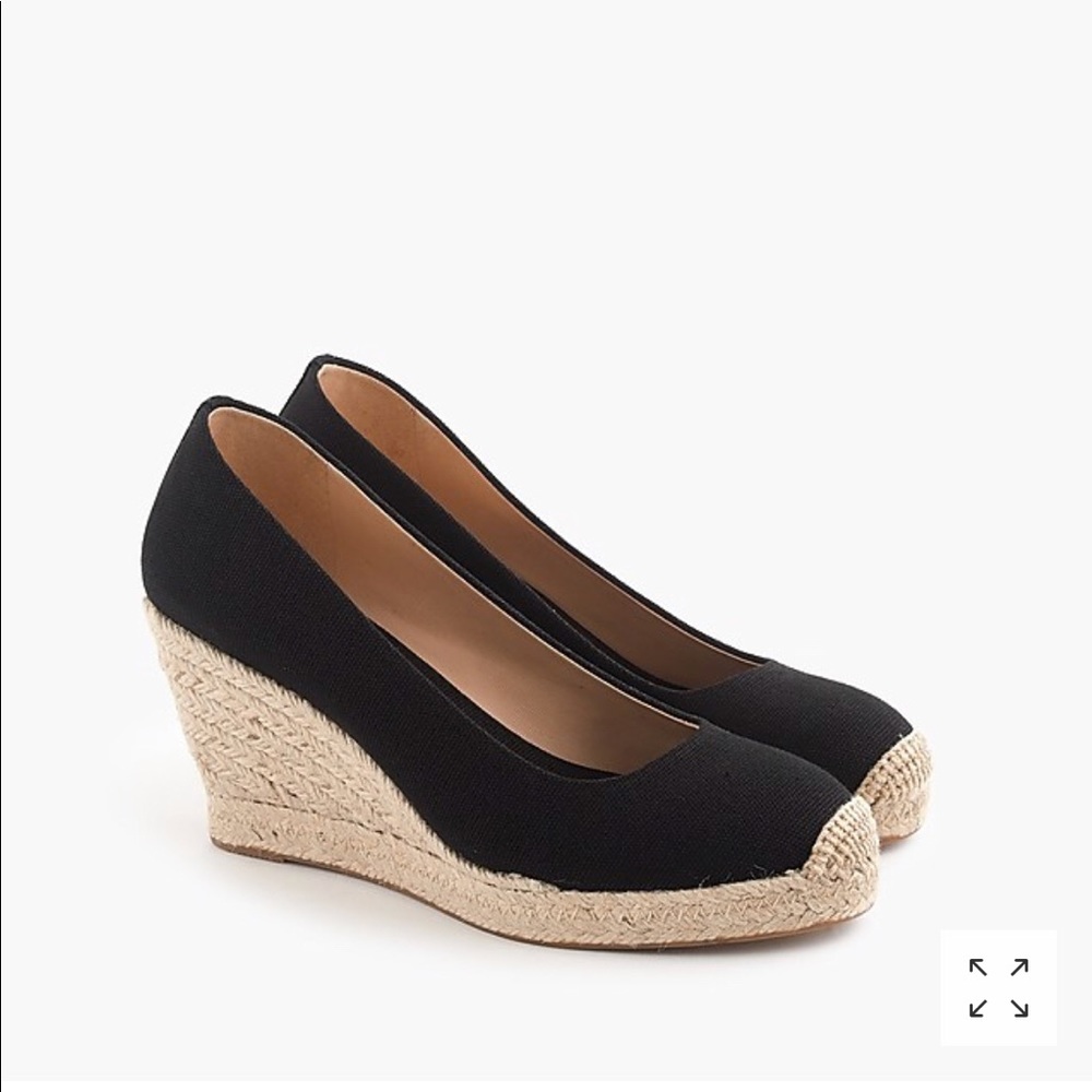 J. Crew Seville Espadrille Wedges